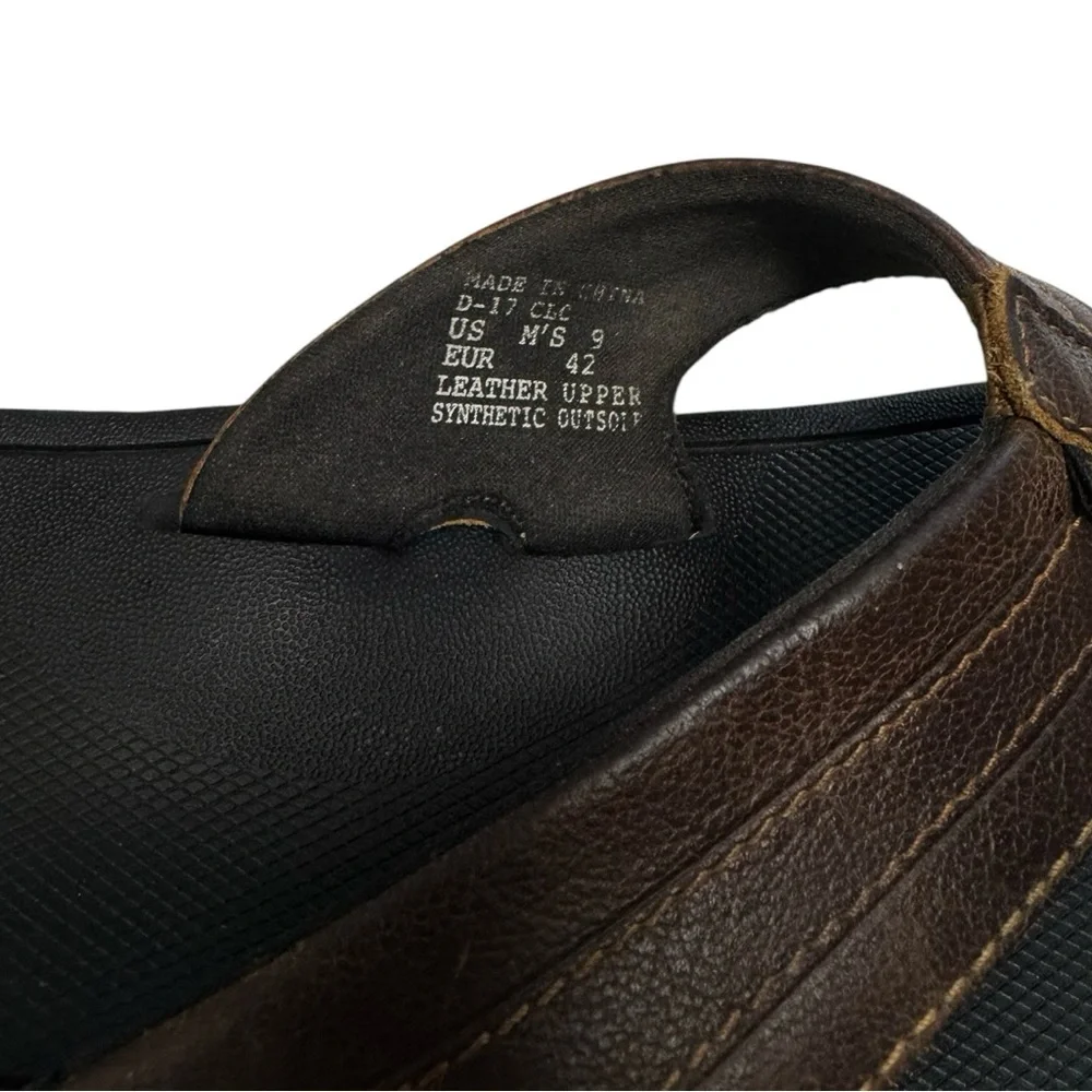 Reef Men's Brown Leather Sandals Size 9